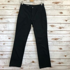 Volcom Youth V-Monty Black Chino Pants | Sz 29/18